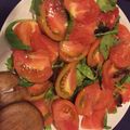 El cooksnap de @tesa.cuina cuando hizo Ensalada de tomate 🍅 y Albahaca 🌿.