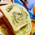 Dindown Su 的 栗子抹茶大理石紋吐司(麵包機) cooksnap