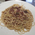 El cooksnap de Xavi cuando hizo Espaguetis con champiñones al ajillo picantes.