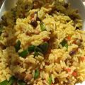 Fatima Ummi Tunau's cooksnap of when they made Rice and beans jollof.