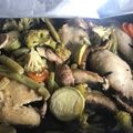 El cooksnap de Rouz Herrarte cuando hizo Pollo al horno muy fácil .