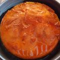 El cooksnap de Rita Carla Sire cuando hizo Chocoflan.