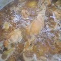 El cooksnap de Mel🌺 cuando hizo Pollo a la cerveza con patatas.
