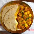 Safreen का कुकस्नैप जब उन्होंने मटर पनीर (matar paneer recipe in Hindi) बनाया था।