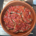 El cooksnap de Melanio Esteban cuando hizo Lomo con morrones.