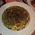 El cooksnap de isa24 cuando hizo Tortilla de guisantes/cebolla/queso.