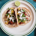 El cooksnap de LuzMa SG cuando hizo Tacos al pastor veganos.