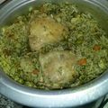 El cooksnap de Priscila Guedes Valdivia cuando hizo Arroz con Pollo a lo Carmelita.