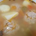 El cooksnap de Patricia Fierro cuando hizo Albóndigas en caldo.