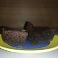 El cooksnap de luzsolarte04 cuando hizo Brownies súper húmedos con Cacao en polvo.