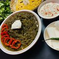 Kavita Verma का कुकस्नैप जब उन्होंने मिक्स सरसो का साग(Mix Sarso ka saag recipe in Hindi) बनाया था।