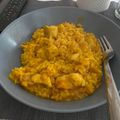 El cooksnap de Montserrat Del Moral Carreño cuando hizo Arroz con pollo y verduras.