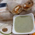 Uzma Touseef's cooksnap of when they made Boti paratha roll.