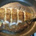 El cooksnap de cordon castro cuando hizo Pescado frito al coco.