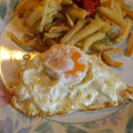 El cooksnap de Cuqui Bastida cuando hizo Como hacer el mejor huevo frito con puntilla del mundo mundial 🤤🍳.