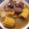 El cooksnap de Madeleine Rada cuando hizo Sancocho de Costilla.