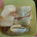 Cooksnap dari Ghitayu untuk resep Dadar Gulung Zebra isi Vla Coklat