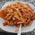 El cooksnap de Enelcielo Vega cuando hizo Macarrones con mozzarella.