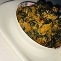 lubabatu harande's cooksnap of when they made Egusi soup.