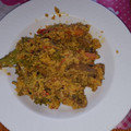 El cooksnap de Cynthia Leirós Rodríguez- Cadarso cuando hizo CusCus con verduras al curry.
