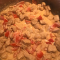El cooksnap de Mariana Preciado cuando hizo Pollo con crema y chipotle al estilo Karla.