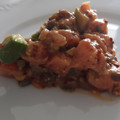El cooksnap de Eva cuando hizo Tartar de salmón ahumado.