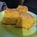 El cooksnap de Sabrina Nuñez cuando hizo Torta de maíz (bolo de fuba).