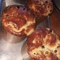El cooksnap de Clara Chaparro cuando hizo Pan dulce genovés.