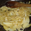 El cooksnap de Cinthia Vallejos cuando hizo Cebolla caramelizada. Condimento fácil.
