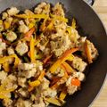 il Alessandra Petrei quando ha preparato Pollo sabbioso con peperoni e patate