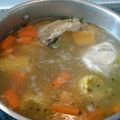 El cooksnap de Luis Martinez cuando hizo Cazuela de pollo.