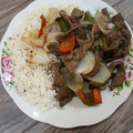 El cooksnap de Selvin De Jesus cuando hizo Bistec (Cube Steak) Salteado Con Pimiento y Cebolla.