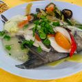 Cooksnap của Wendy Huỳnh khi họ làm theo món Cá chim hấp kiểu người hoa