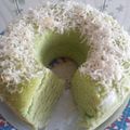Cooksnap dari Risma Oktavia untuk resep Bolu Pandan Kukus (2 Telur)