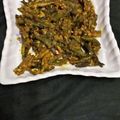 Rohini Rathi's cooksnap of when they made Bhindi masala.