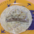 El cooksnap de Marta cuando hizo Salmón al horno con salsa de nata y cebolla.