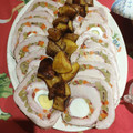 El cooksnap de Cristian Daniel Tapia cuando hizo Matambre arrollado de ternera.