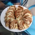 Cooksnap dari christina carla untuk resep Cake Zebra Kukus