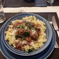 El cooksnap de Rodrigo Ortiz cuando hizo Albóndigas en salsa de tomate casera.