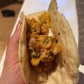 El cooksnap de Zoe cuando hizo Tacos, rapiditas o fajitas Masa Apta para veganos. (Mi relleno fue de pollo riquísimos y sencillos).