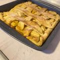 El cooksnap de Conni Duran cuando hizo Kuchen de Manzana.