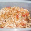 uma bhatt's cooksnap of when they made Bhel chat.