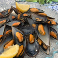 El cooksnap de Marieta cuando hizo Mejillones al vapor con limón.