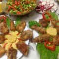 صورة من ام كريم my kitchen، شاركها بعد تجربة وصفة سمك مقلي ودجاج وكبسة لحم