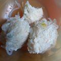 Cooksnap dari intan4diana untuk resep MPASI ARUNA 13+: Bakso Ayam udang oatmeal