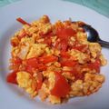 Cooksnap dari Ummu Khalid untuk resep Telur cah tomat trio bawang hanya 10 menit
