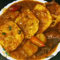 Samita Sar's cooksnap of when they made ডিম ভাঁপা কারি (dim bhapa curry recipe in Bengali).