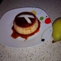 El cooksnap de isa24 cuando hizo Flan de leche con pera y huevo.
