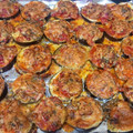 El cooksnap de OLGA cuando hizo Mini pizzas de berenjena.
