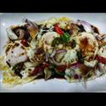 Cooksnap Julia ALeen Aireish semasa beliau membuat Telur Mata Kicap.